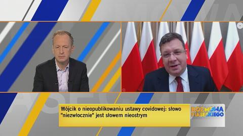 Minister Wójcik w Rozmowie Piaseckiego