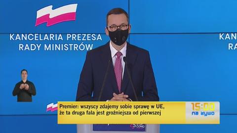 Morawiecki o zamknięciu cmentarzy w dzień Wszystkich Świętych