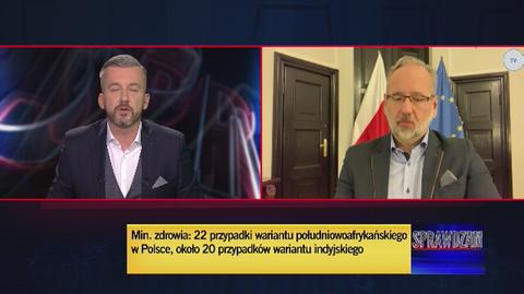 Niedzielski: dowód zaszczepienia to będzie przede wszystkim QR kod, wydrukowany lub na telefonie