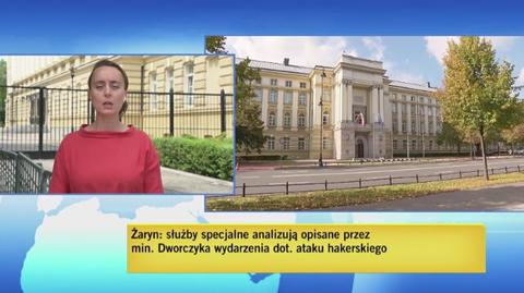 Opozycj domaga się wyjasnień w sprawie ataku hakerskiego na Michała Dworczyka 