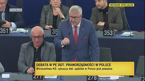 "Pan kłamie i jest pan kłamcą" - Esteban González Pons odpowiada Ryszardowi Czarneckiemu