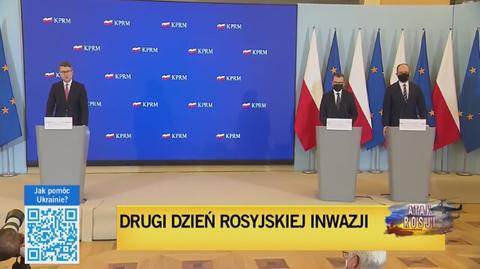 Piotr Mueller o zamknięciu przestrzeni powietrznej dla rosyjskich samolotów