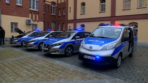 Policja otrzymała pierwsze elektryczne radiowozy