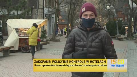 Policyjne kontrole w zakopiańskich hotelach 