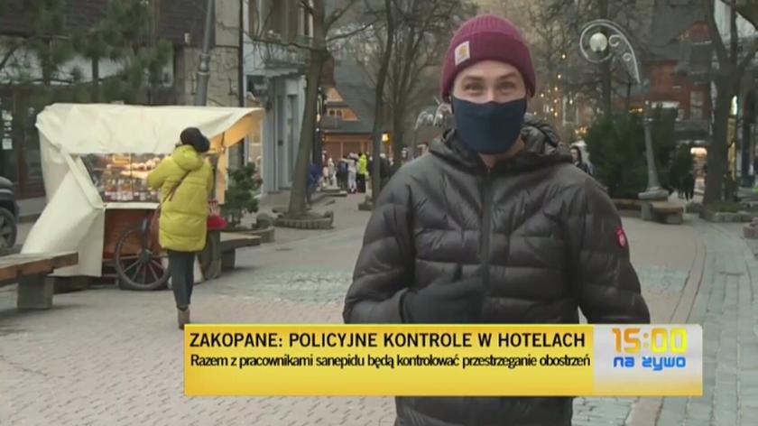 Policyjne kontrole w zakopiańskich hotelach 