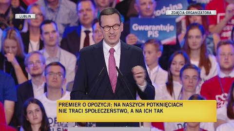 Premier Mateusz Morawiecki o karaniu za nielegalne śmieci