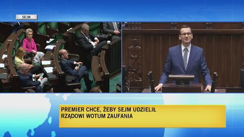 Premier o "liczbach, które świadczą o sukcesach rządu", a które opozycja próbuje "zakrzyczeć, zamazać"