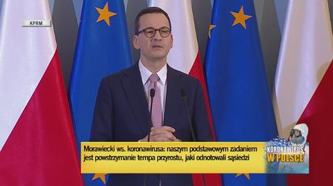 Premier o wprowadzeniu stanu zagrożenia epidemicznego
