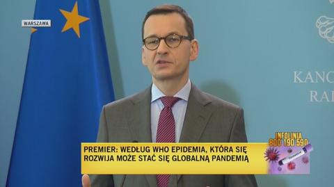 Premier: szkoły zamknięte na dwa tygodnie