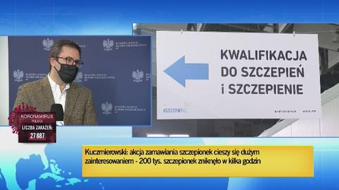 Prezes Rządowej Agencji Rezerw Strategicznych o marnowaniu szczepionek