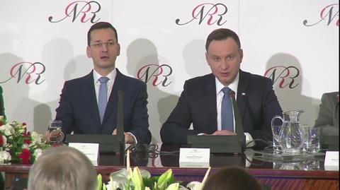 Prezydent Andrzej Duda o planie Morawieckiego