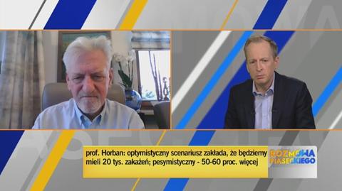 Prof. Andrzej Horban o przerwaniu szczepień nauczycieli 