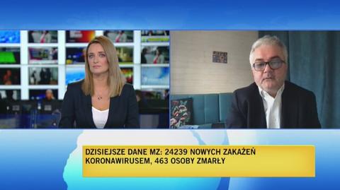 Prof. Fal: niewiele na razie zrobiliśmy ku temu, żeby zatrzymać pandemię w ryzach