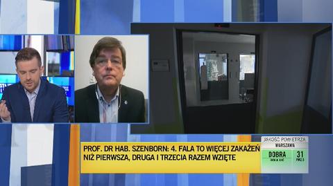 Profesor Leszek Szenborn o dzieciach zagrożonych COVID-19