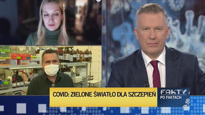 Profesor Marcin Drąg o procesie szczepienia Polaków: technologicznie nie jest to jakieś wyzwanie