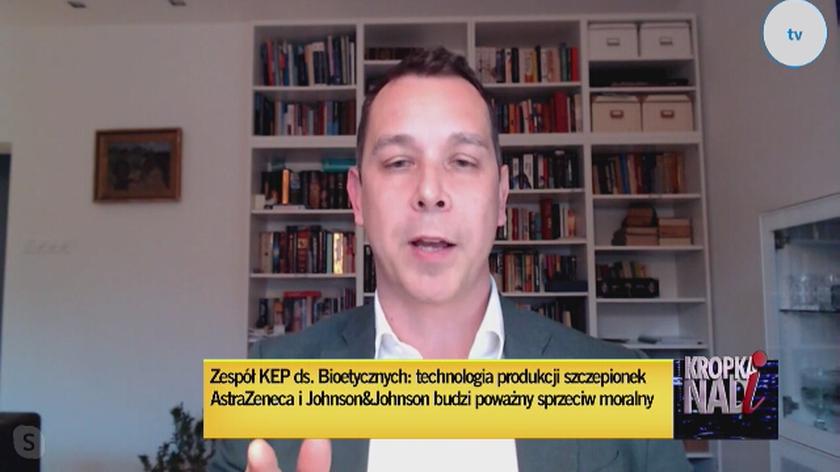 Profesor Parczewski o stanowisku episkopatu na temat dwóch szczepionek: musimy tę sprawę wytłumaczyć raz na zawsze