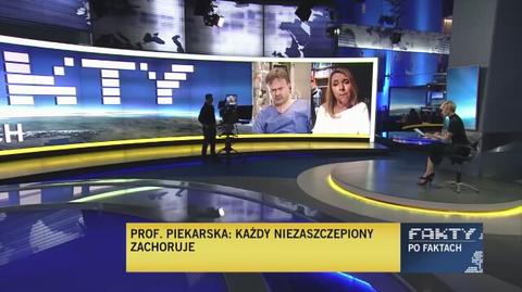 Profesor Piekarska o rekomendacjach Rady Medycznej ws. obowiązku szczepień