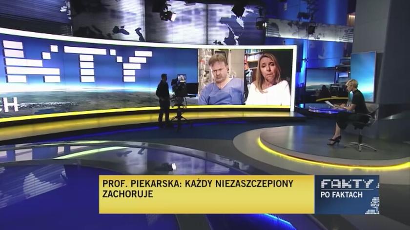 Profesor Piekarska o rekomendacjach Rady Medycznej ws. obowiązku szczepień