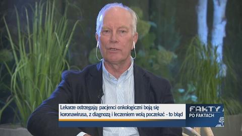 Profesor Szczylik: sytuacja pandemii spowodowała, że powstanie zjawisko tsunami, ogromnej niszczącej fali