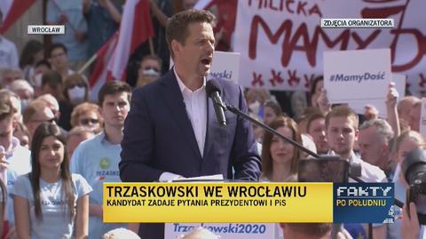 Rafał Trzaskowski pyta Andrzeja Dudę o jego obietnice wyborcze
