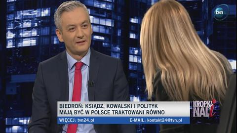 Robert Biedroń wyjaśnia zasady finansowania partii Wiosna