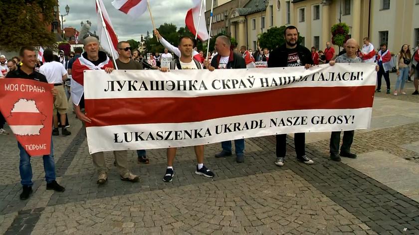 Rocznica sfałszowanych wyborów na Białorusi. Marsze solidarności w wielu polskich miastach