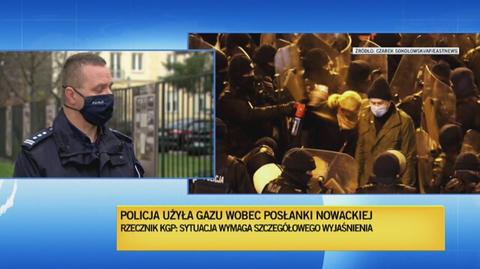 Rzecznik Komendanta Głównego Policji o wydarzeniach z 28 listopada 