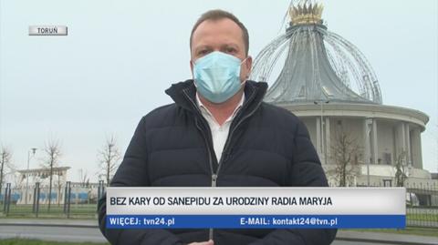 Sanepid: nie będzie kary dla organizatorów urodzin Radia Maryja