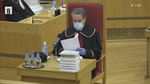 Sędzia Leon Kieres uzasadnia swoje zdanie odrębne w sprawie wyroku Trybunału Konstytucyjnego