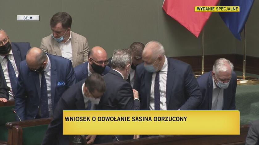 Sejm odrzuca wniosek o odwołanie Michała Dworczyka