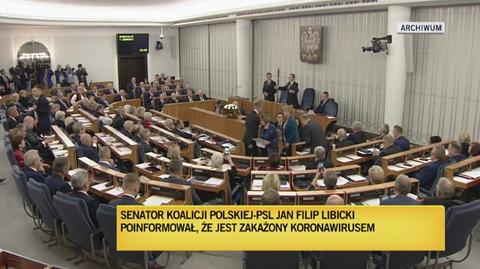 Senator Jan Filip Libicki o chorobie COVID-19