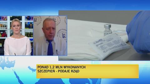 Sutkowski: Minął miesiąc i zaszczepiliśmy nieco ponad milion. To nie jest tempo oszałamiające. Europa słabo sobie radzi