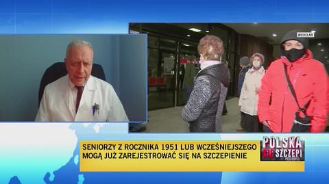 Sutkowski: powinniśmy myśleć o "dwóch prędkościach" szczepienia