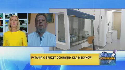 Szef związku zawodowego ratowników medycznych Roman Badach-Rogowski o zarobkach polskich ratowników medycznych