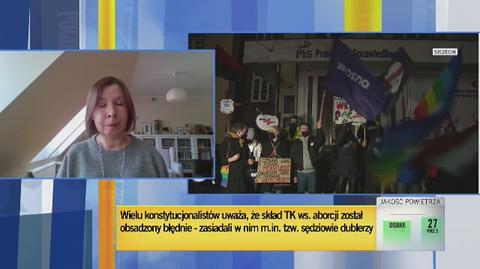 Ustawa dekryminalizująca po wyroku TK w sprawie aborcji? "To niewiele w tym przypadku da"