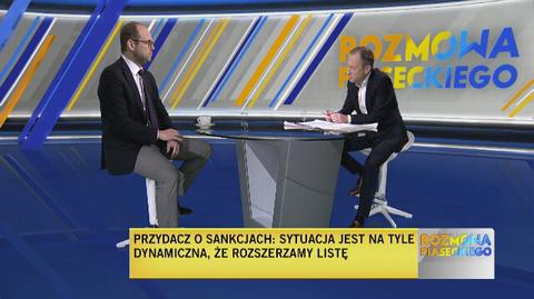 Wiceminister spraw zagranicznych Marcin Przydacz o obecności Fronteksu na granicy z Białorusią 