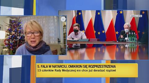 Wirusolog prof. Krystyna Bieńkowska-Szewczyk o kolejnej fali zakażeń: zacznie się gdzieś pod koniec stycznia