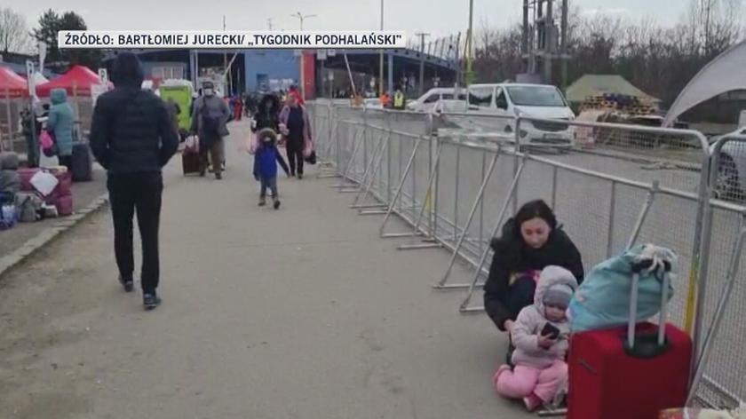 Wojna Rosja - Ukraina. Vyšné Nemecké: Słowacja przyjmuje uchodźców