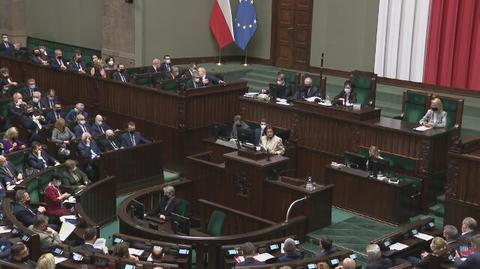 Wystąpienie Marii Kurowskiej w Sejmie 26 stycznia