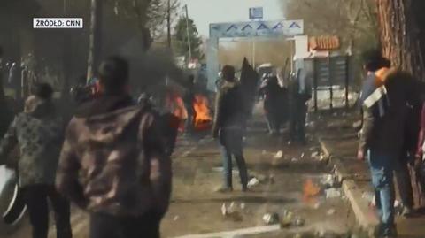 Zamieszki na granicy Grecji i Turcji