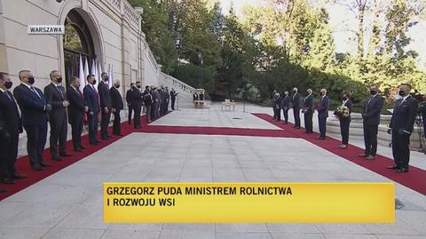 Zaprzysiężenie Michała Cieślaka oraz Michała Wójcika